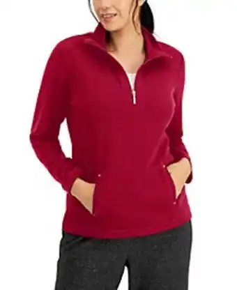 Macy's Half-zip top, created for macy's offer