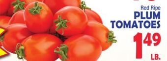 Bravo Supermarkets Plum tomatoes offer