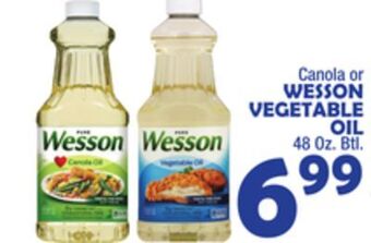 Bravo Supermarkets Wesson vegetable oil offer