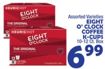 Bravo Supermarkets Eight o'clock coffee k-cups offer