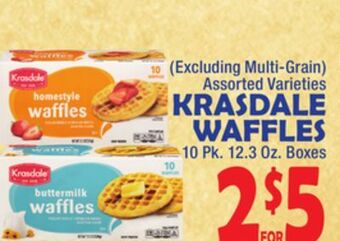 Bravo Supermarkets Krasdale waffles offer