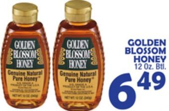 Bravo Supermarkets Golden blossom honey offer
