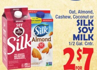 Bravo Supermarkets Silk soy milk offer