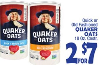 Bravo Supermarkets Quaker oats offer