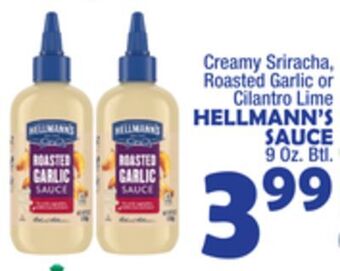 Bravo Supermarkets Hellmann's sauce offer