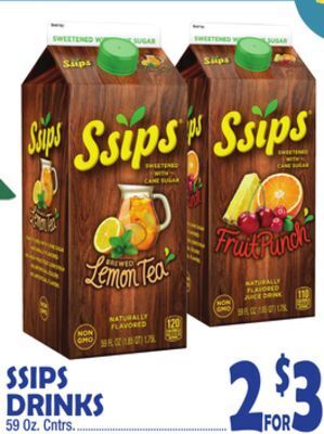 Bravo Supermarkets Ssips drinks offer