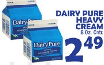 Bravo Supermarkets Dairy pure heavy cream offer