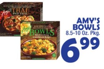 Bravo Supermarkets Amy's bowls offer