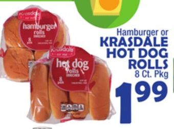 Bravo Supermarkets Krasdale hot dog rolls offer