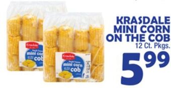 Bravo Supermarkets Krasdale mini corn on the cob offer