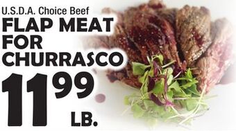 Bravo Supermarkets Flap meat for churrasco offer