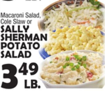 Bravo Supermarkets Sally sherman potato salad offer