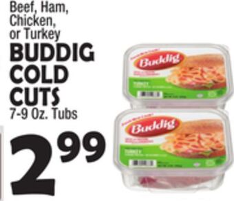 Bravo Supermarkets Buddig cold cuts offer