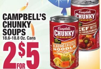 C Town Campbell's chunky soups offer