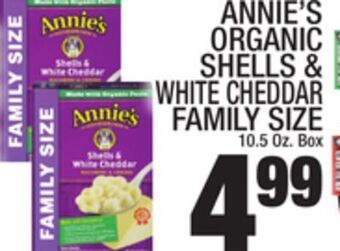 C Town Annie's organic shells & white cheddar family size offer