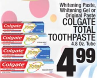 C Town Colgate total toothpaste offer