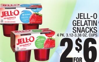 C Town Jell-o gelatin snacks offer