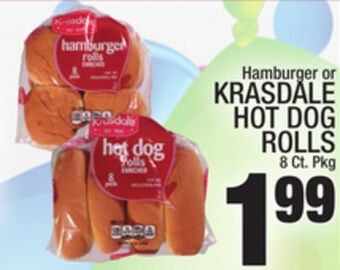 C Town Krasdale hot dog rolls offer