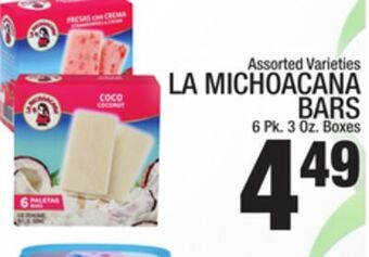 C Town La michoacana bars offer