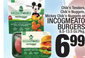 C Town Incogmeato burgers offer