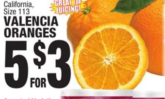 C Town Valencia oranges offer