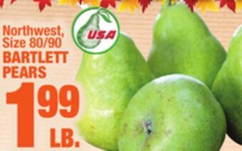 C Town Bartlett pears offer