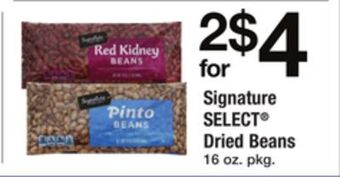 ACME Signature select® dried beans offer