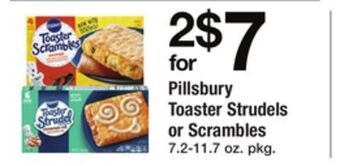 ACME Pillsbury toaster strudels or scrambles offer