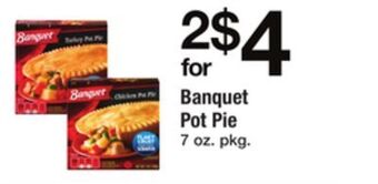 ACME Banquet pot pie offer