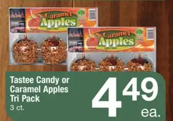 ACME Tastee candy or caramel apples tri pack offer