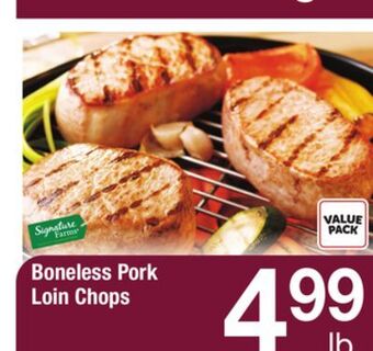 ACME Boneless pork loin chops offer