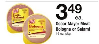 ACME Oscar mayer meat bologna or salami offer