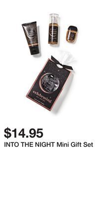 Bath & Body Works Into the night mini gift set offer