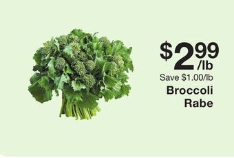 Fairway Store Market Broccoli rabe offer