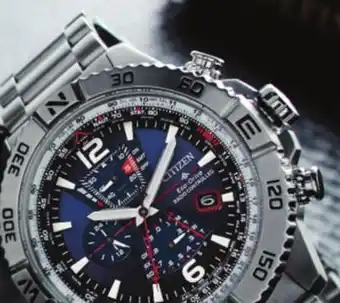 JC Penney Citizen promaster navihawk men's atomic time grey offer