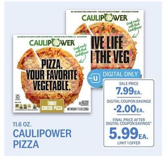 Kings Food Markets Caulipower pizza offer