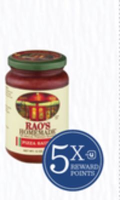 Kings Food Markets Rao's pizza sauce or pesto offer