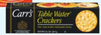 Kings Food Markets Carr's crackers offer