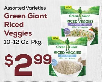 DeCicco & Sons Green giant riced veggies offer