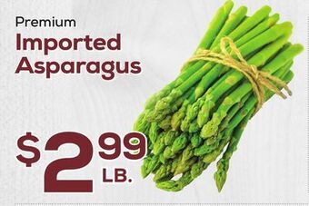 DeCicco & Sons Imported asparagus offer