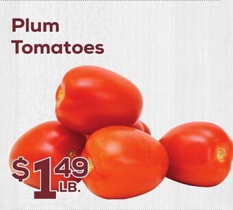 DeCicco & Sons Plum tomatoes offer