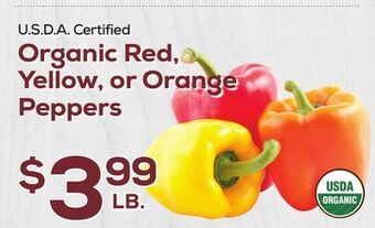 DeCicco & Sons Red, yellow, or orange peppers offer