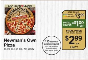 The Fresh Grocer Pizza offer