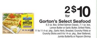 The Fresh Grocer Select seafood offer