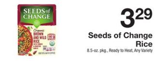 The Fresh Grocer Rice offer