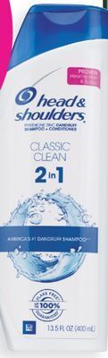 CVS Select head & shoulders 10.6-13.5 oz. offer