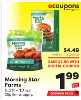 Weis Markets Morning star farms offer