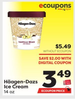 Weis Markets Häagen-dazs ice cream offer