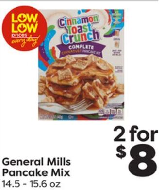 Weis Markets General mills pancake mix offer