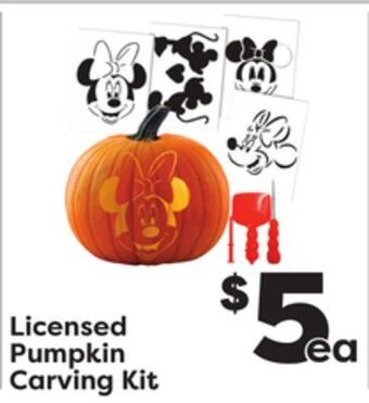 Weis Markets Licensed pumpkin carving kit offer